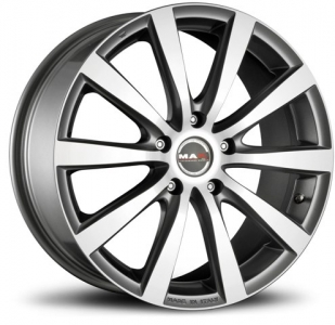 Купить запчасть MAK - WHS101837 Iguan-L 16/6,5 ET39 Graphite mirror face